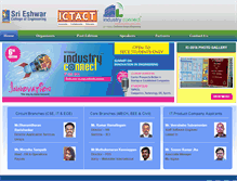 Tablet Screenshot of industryconnect.sece.ac.in